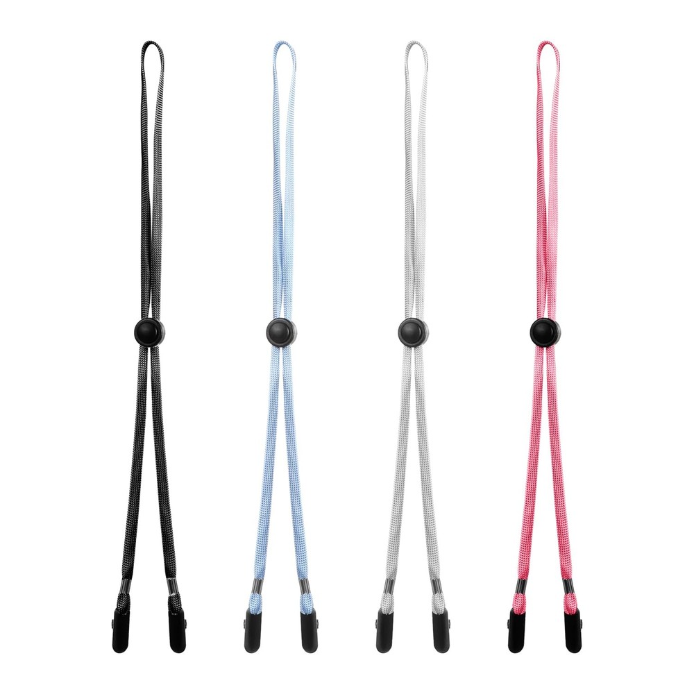 Arbootjin 4pcs Hat Straps for Wind Strap Adjustable 40cm, Picture Color