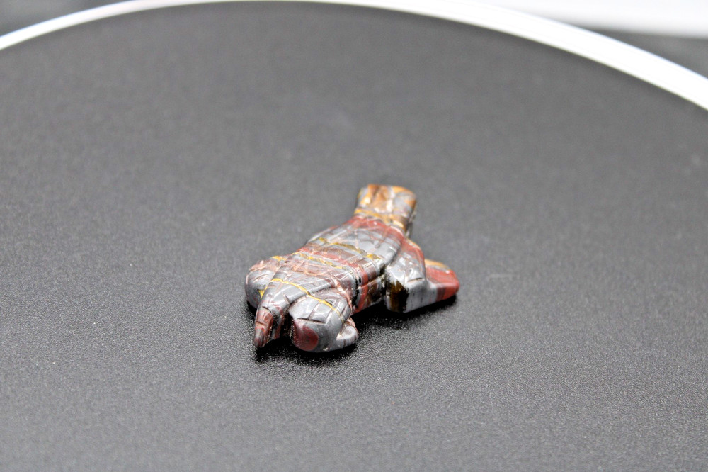Iron Tigers Eye Lizard