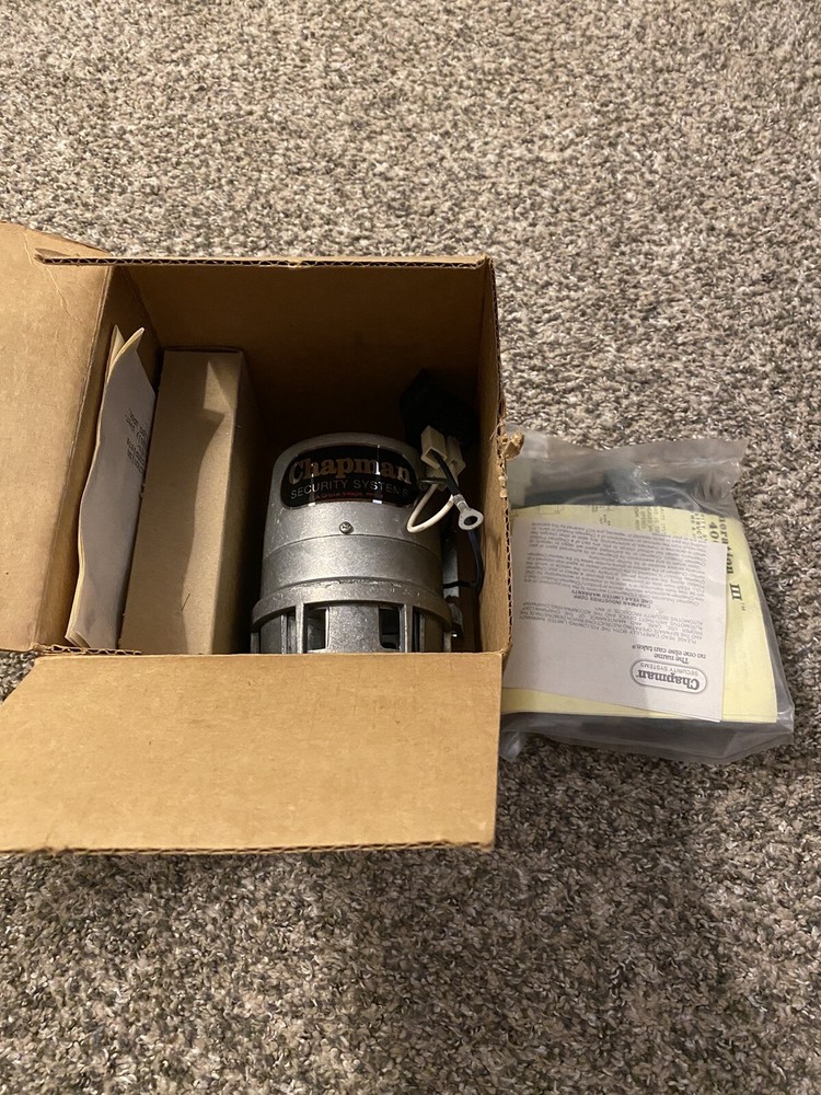 Vintage Chapman Security System 400 generation iii