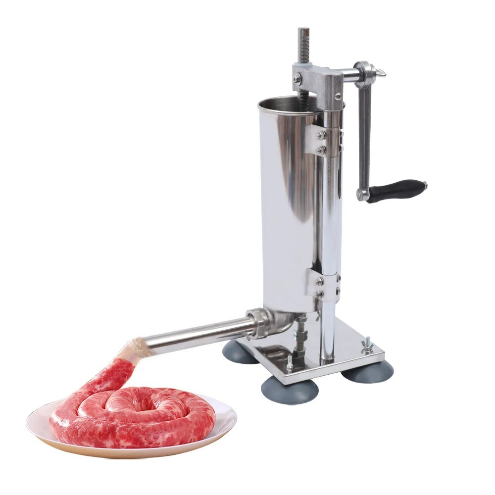 Vertical Manual Sausage Stuffer Machine, Stainless Steel Maker