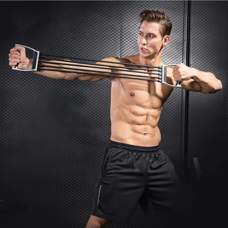 Abdominal Exercise Muscle Chest Developer Belt ABS Chest Training Expander