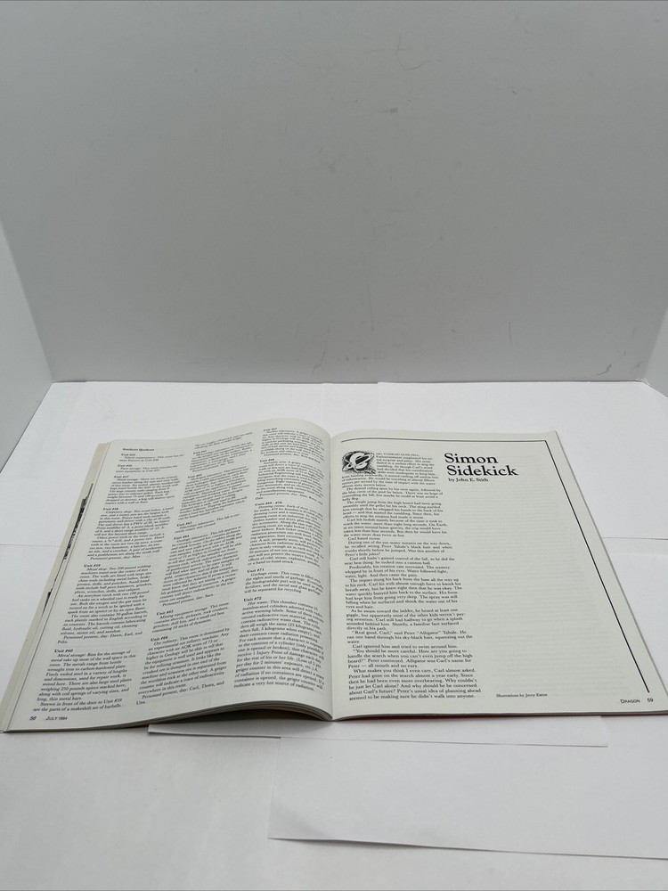 Dragon Monthly Role-playing Adventure Guide #87 1984