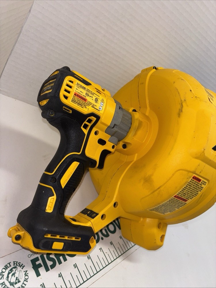 DEWALT 20V MAX DCD200B DRAIN SNAKE TOOL ONLY