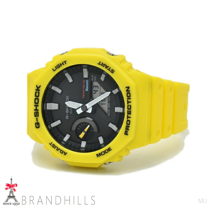 Casio G SHOCK Analog Digital 2100 Series Solar Bluetooth Smartphone Link Rubber