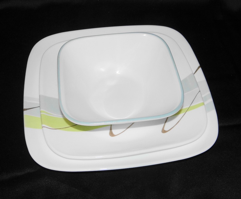 Corelle® Vitrelle 2 3-piece Dinnerware Set Service for 1