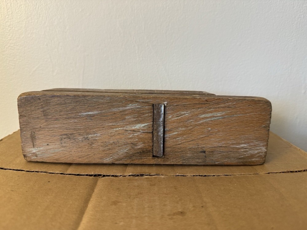 VINTAGE Solid Wood Smoothing Plane Danish JPBO with Adjustable Plane Iron