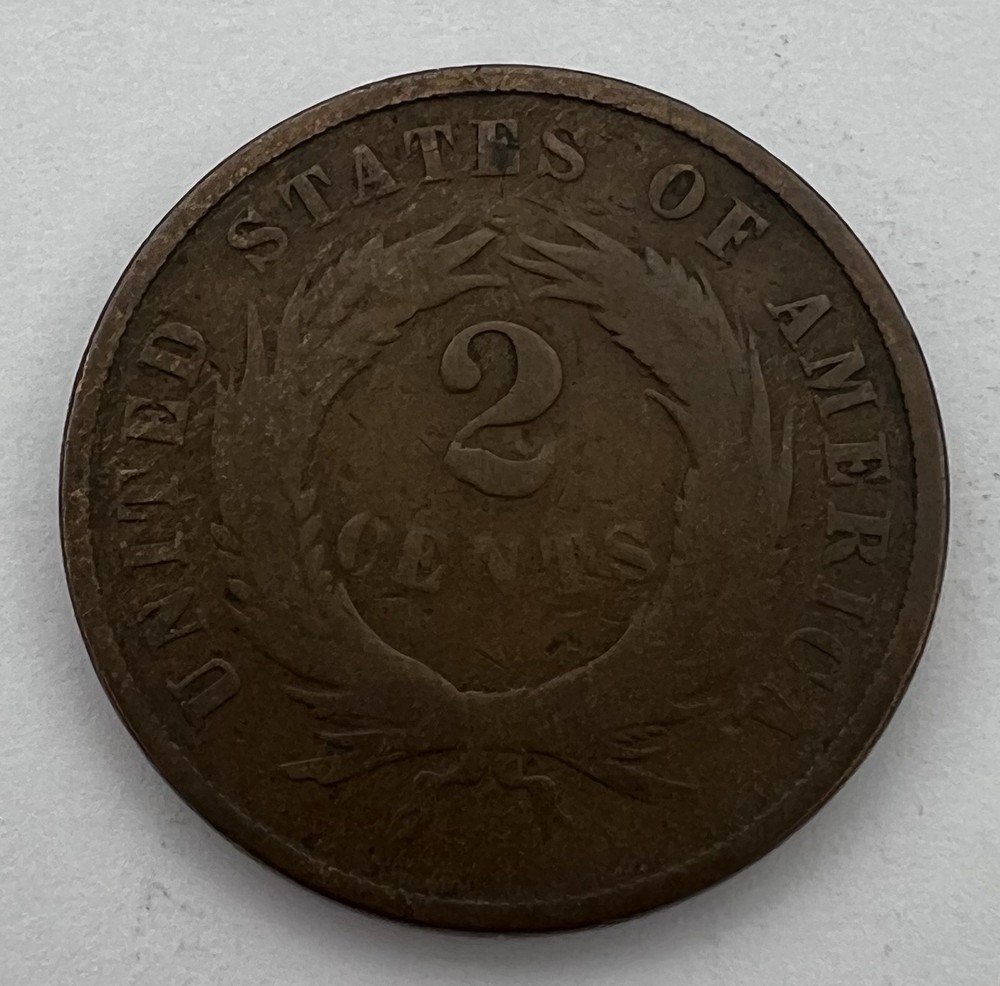 1870 2 Cent Piece - Good Condition - Two Cent Better Date!