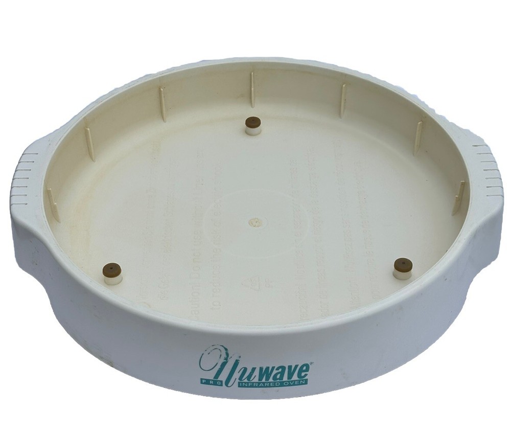 Original Oven Base Drip Pan Rack Replacement Set 20301-20304 White Nuwave Pro