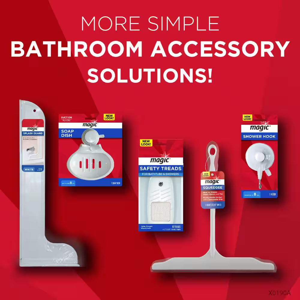 9 In. Shower and Bath Squeegee