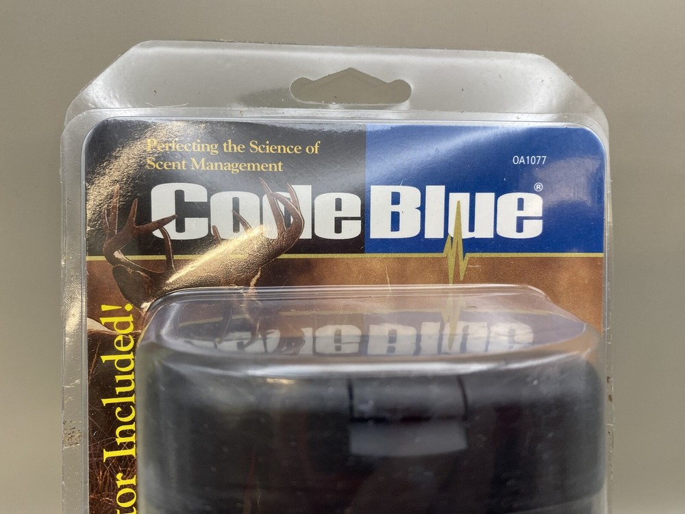 CODE Blue Stealth Dust Odor Neutralizer From Code Blue 4 oz New Old Stock