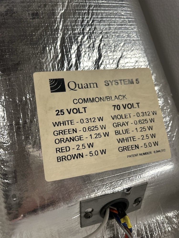 Quam System 5 Ceiling Speaker