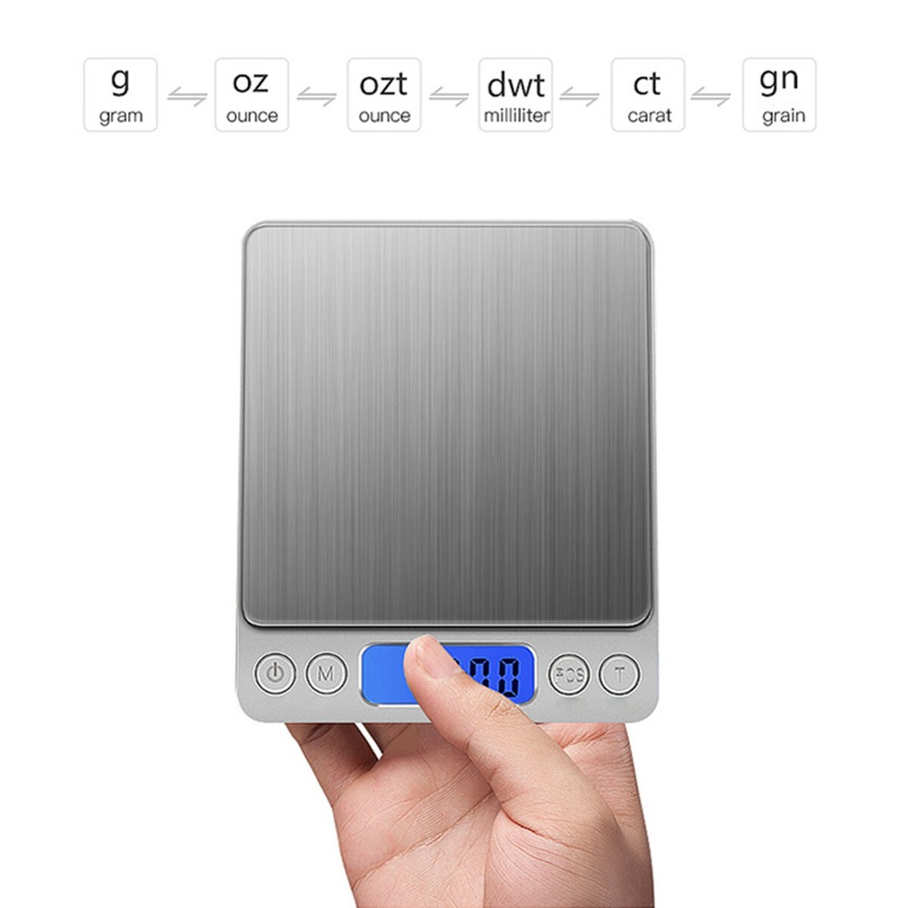 0.1g Accurate Digital Kitchen Scale Food Scale Gram Electronic Scale