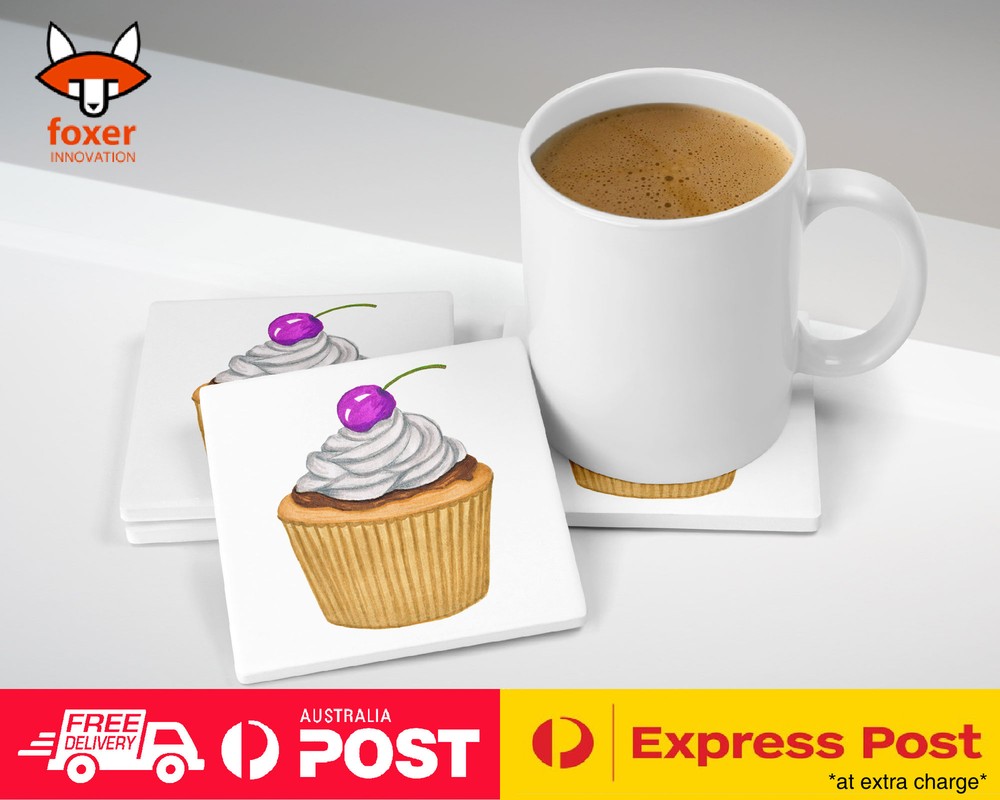 COASTER COFFEE DRINKING MAT|CUPCAKE SWEETS 1