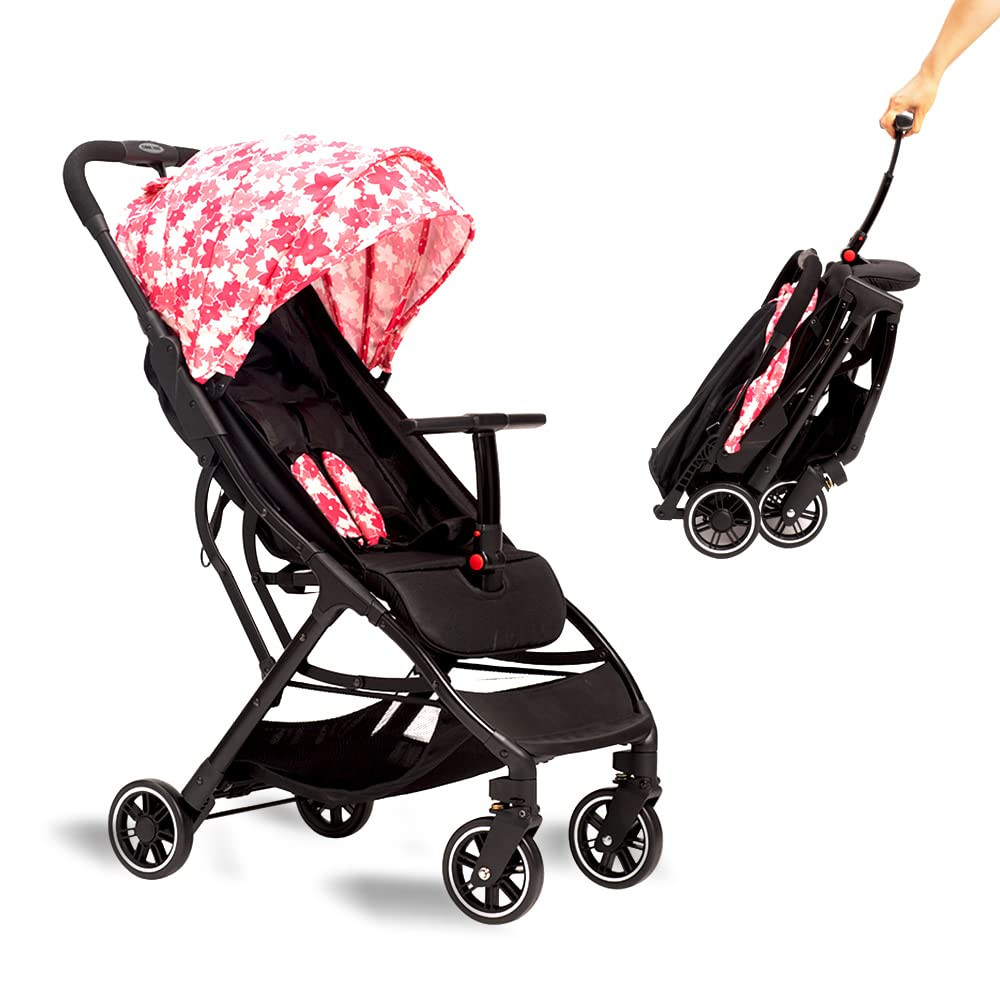 Portable Stroller with Automatic Fold,Lightweight Umbrella Stroller with Pop Out