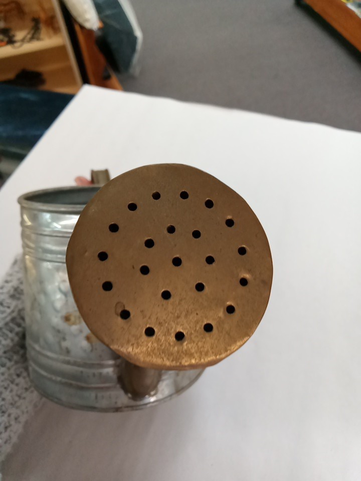 Vintage Rustic Metal Watering Can
