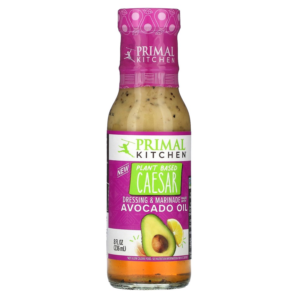 Plant-Based Caesar Dressing & Marinade , 8 fl oz (236 ml)