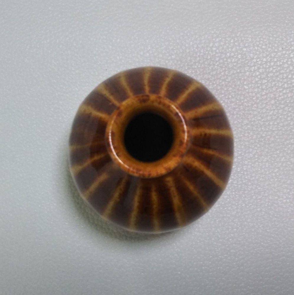 Kokuji ware single flower vase