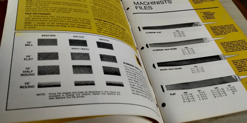 MINT!! 1970 HELLER FILES Catalog Tools USA C1