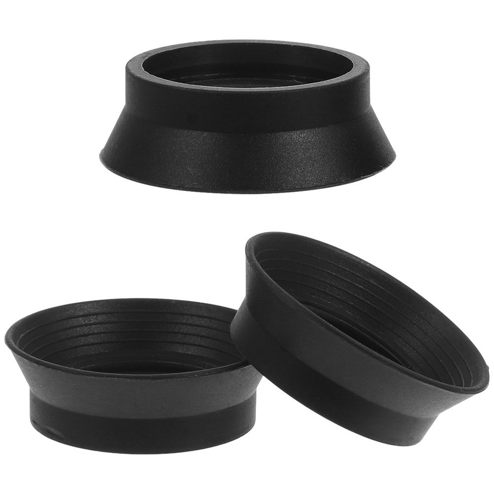 3 Pcs Binocular Eye Cup Cover Replacement Eyepiece Protectors Microscope Cups