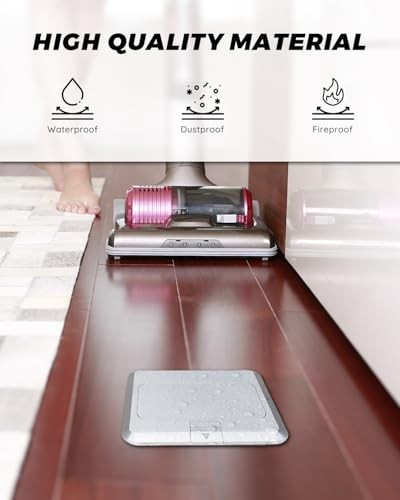 Floor Pop Up Outlet, Pop Up Waterproof Floor Electrical Box Type-C 2pack Silver