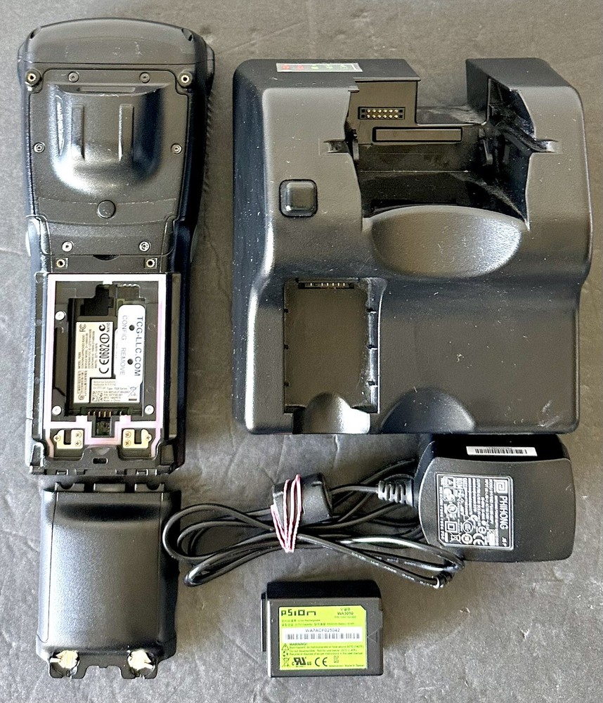 Motorola Workabout Pro4 7528X Barcode Scanner Base Charger Battery Handheld