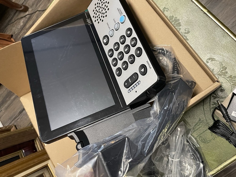 CAPTEL 2400ISP Ultratec Captioned Hearing Impaired Touch Screen Telephone NEW!