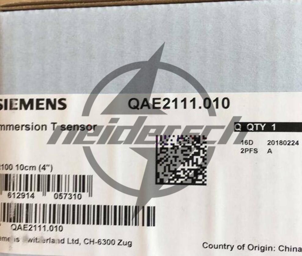 ONE New SIEMENS QAE2111.010 Immersion Temperature Sensor