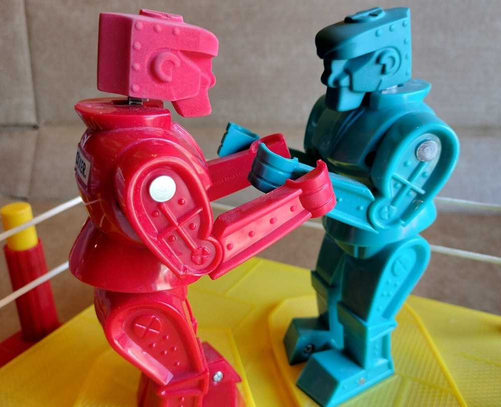 Vintage 2001 Rock'Em Sock'Em Robots by Mattel