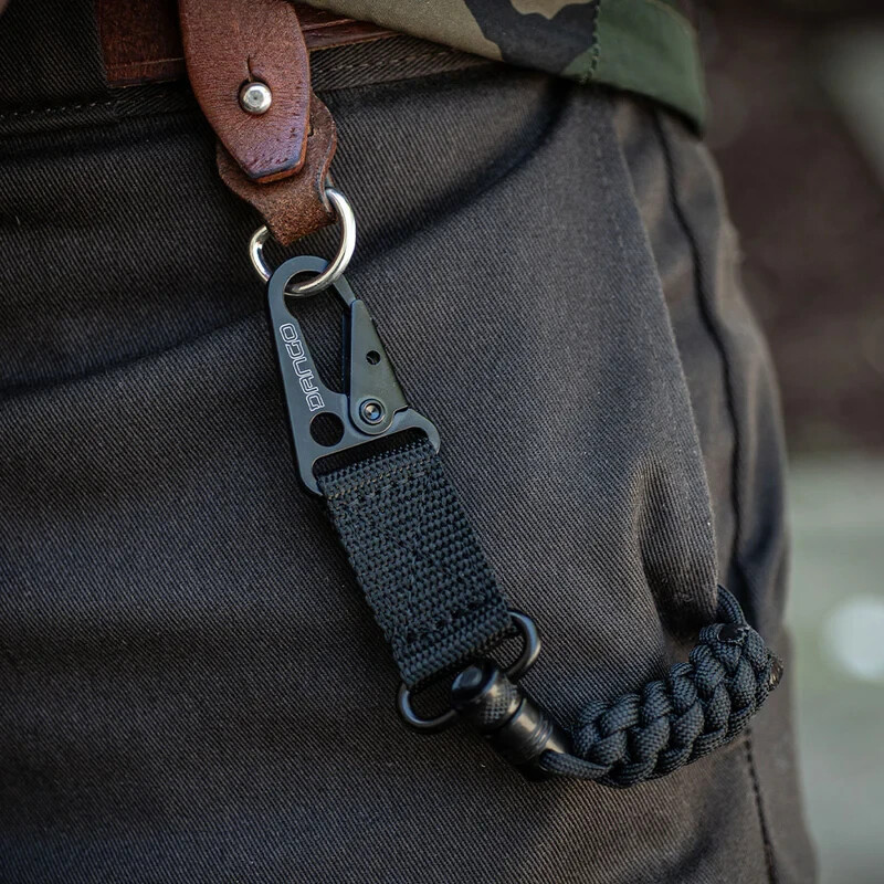 Dango Quick-Release Tether Stationary Clip Nylon Strap Quick-Release Swivel