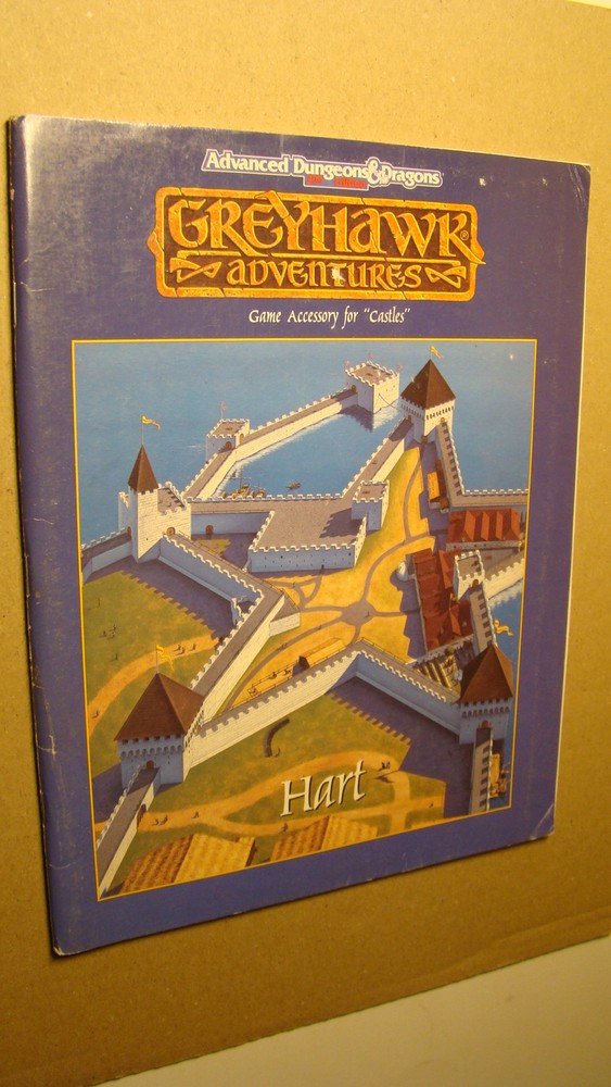 MODULE CASTLES CITY OF HART *NICE COPY* COMPLETE ORIGINAL DUNGEONS DRAGONS