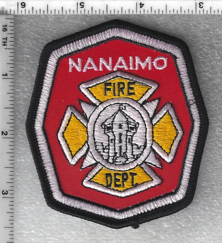 Nanaimo Fire Department  (British Columbia, Canada)  Shoulder patch