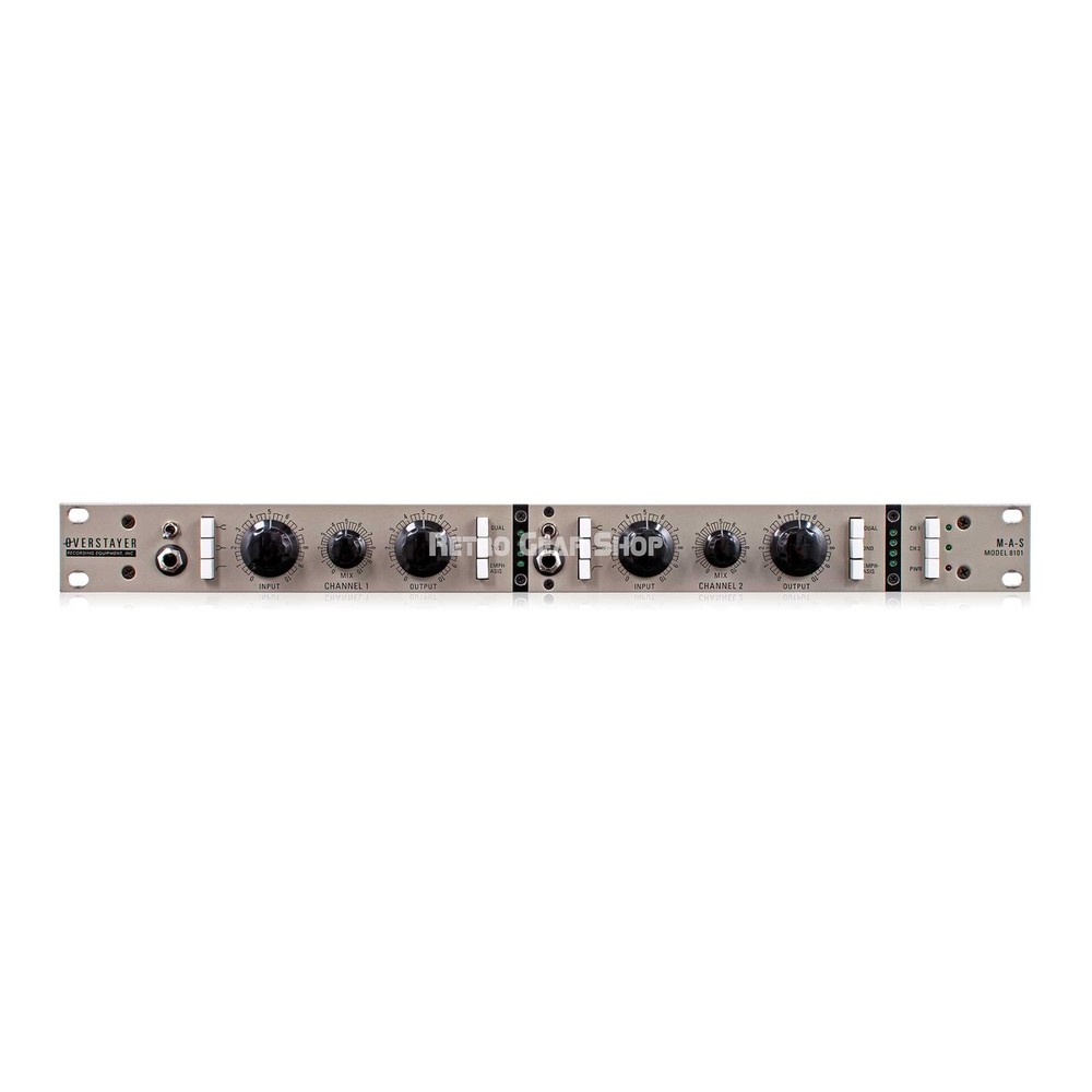 Overstayer M-A-S Model 8101 2-Channel Harmonics Processor Tape Simulate Preorder