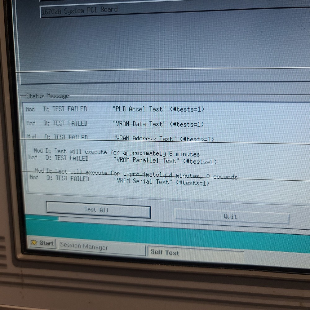 HP 16702A Modular Logic Analysis System