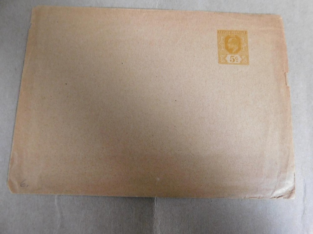 CEYLON  LARGE 5 CENT WRAPPER UNUSED