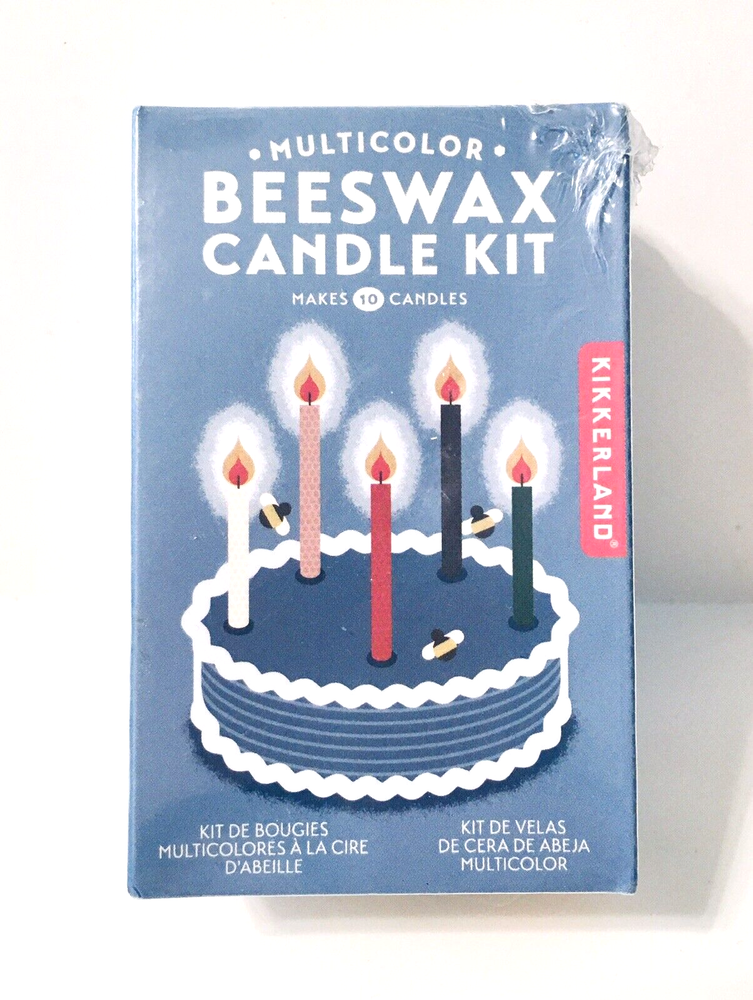 Multi-Color, Beeswax, Small Birthday Candle Kit