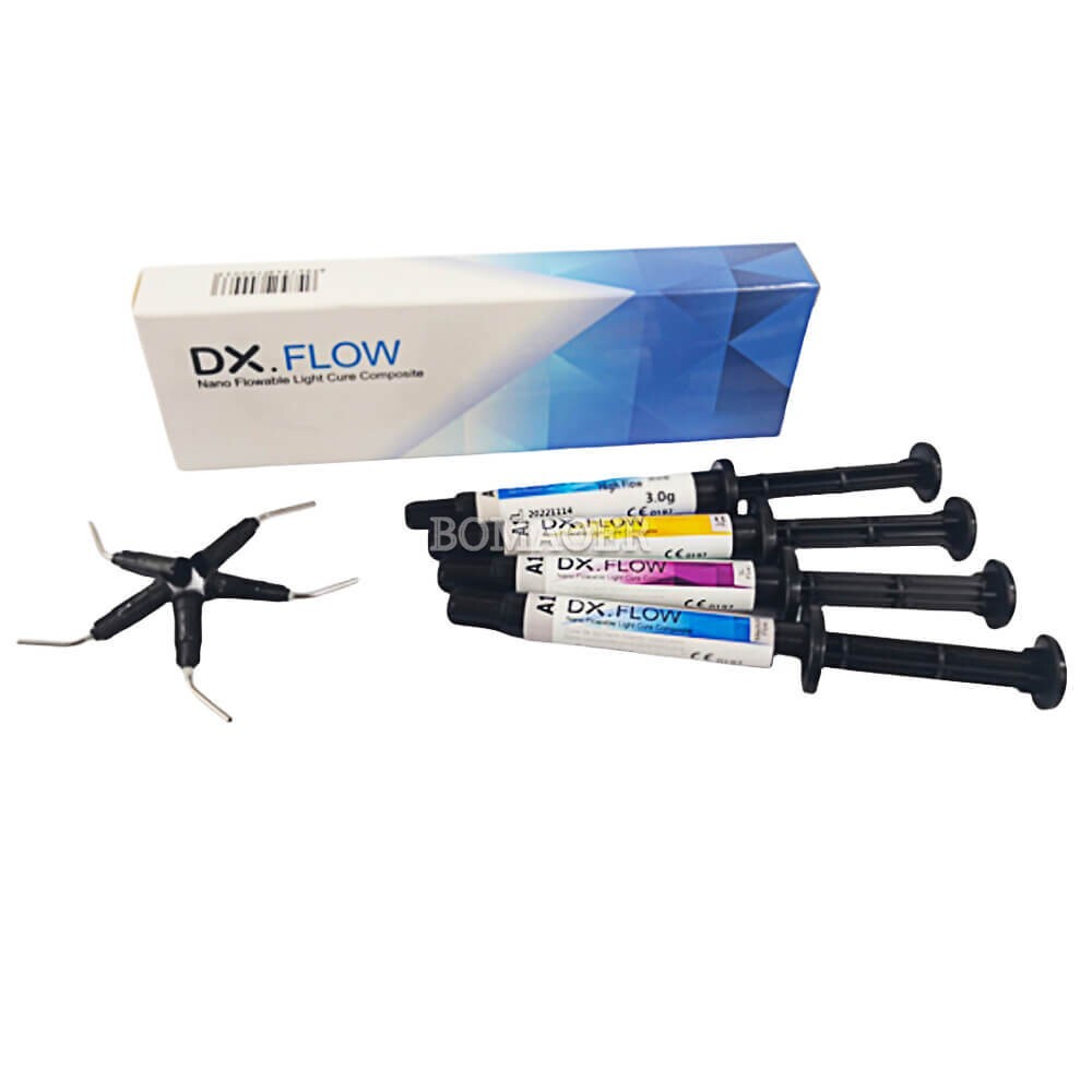 1×Dental Light curing Flowable Composite Resin U.LINK BASE DC&LC luting cement