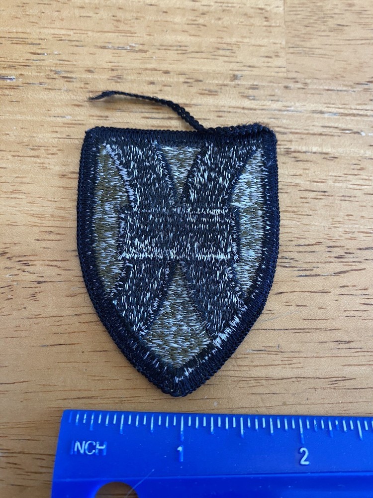 US Army 21st Sustainment Command Subdued Patch INV5679