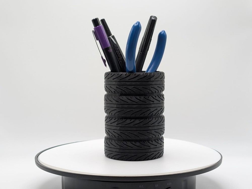 Tire Pen & Tool Holder – 3D Printed