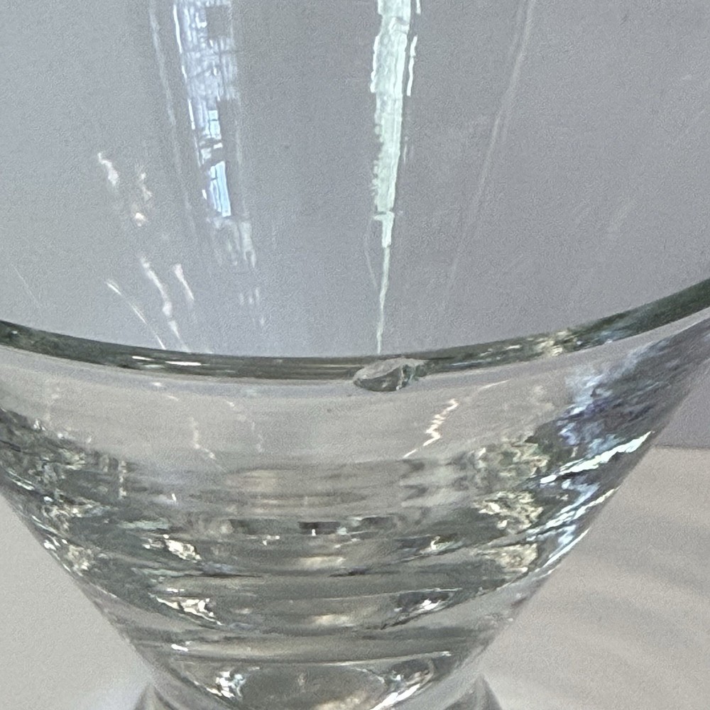 Vtg Holmegaard Style Martini Pitcher With 5 Ball Base Glasses Read Description