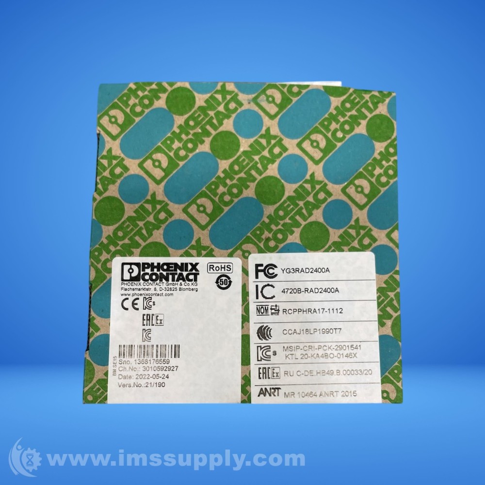 Phoenix Contact RAD-2400-IFS Wireless Transceiver Module FNFP