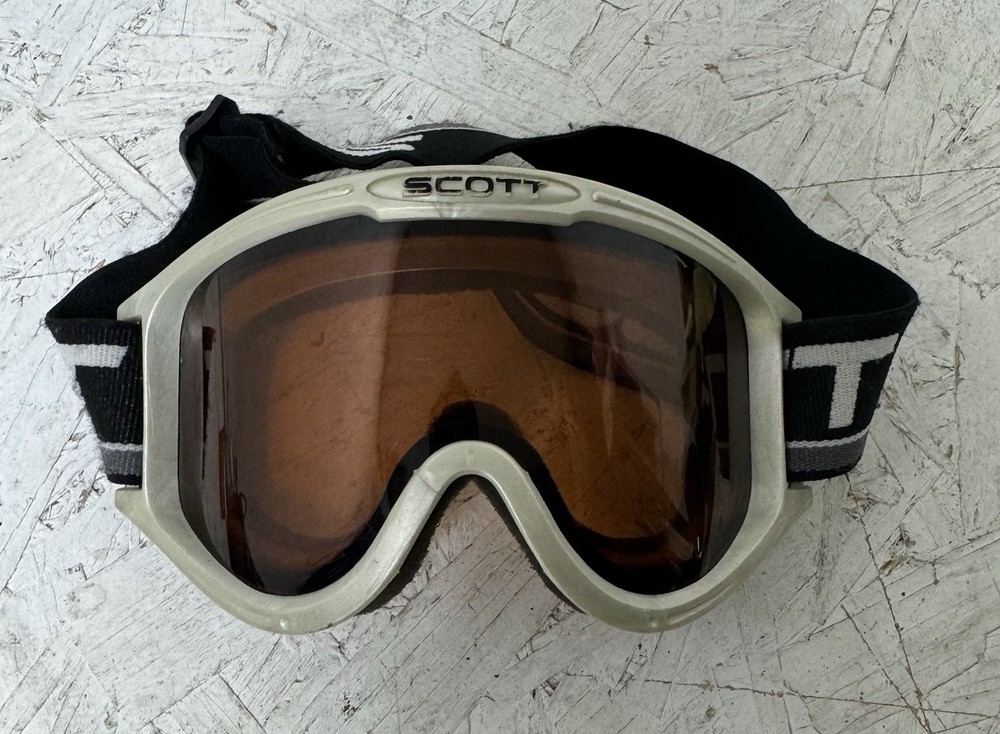 Scott Goggles Pre Owned Silver Frame Orange Lens