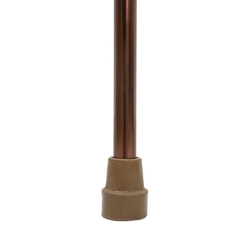 Folding Cane, 5-Level Adjustable Height, Walking Stick Lightweight Bronze
