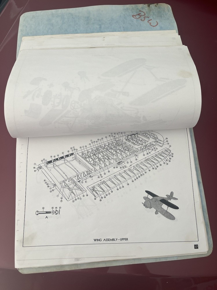 Beechcraft 17 Series Service Maintenance Manual Older Copy