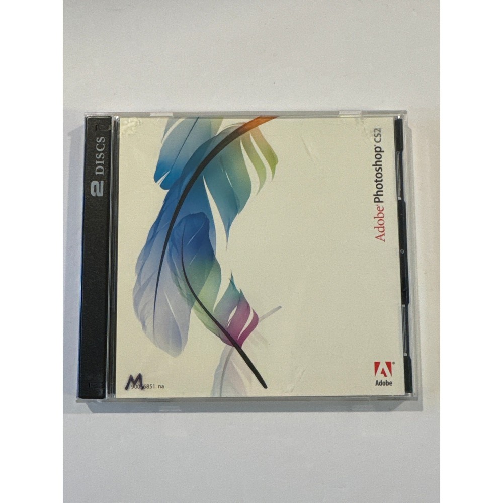 Adobe Photoshop CS2 w/ Serial Number written on back