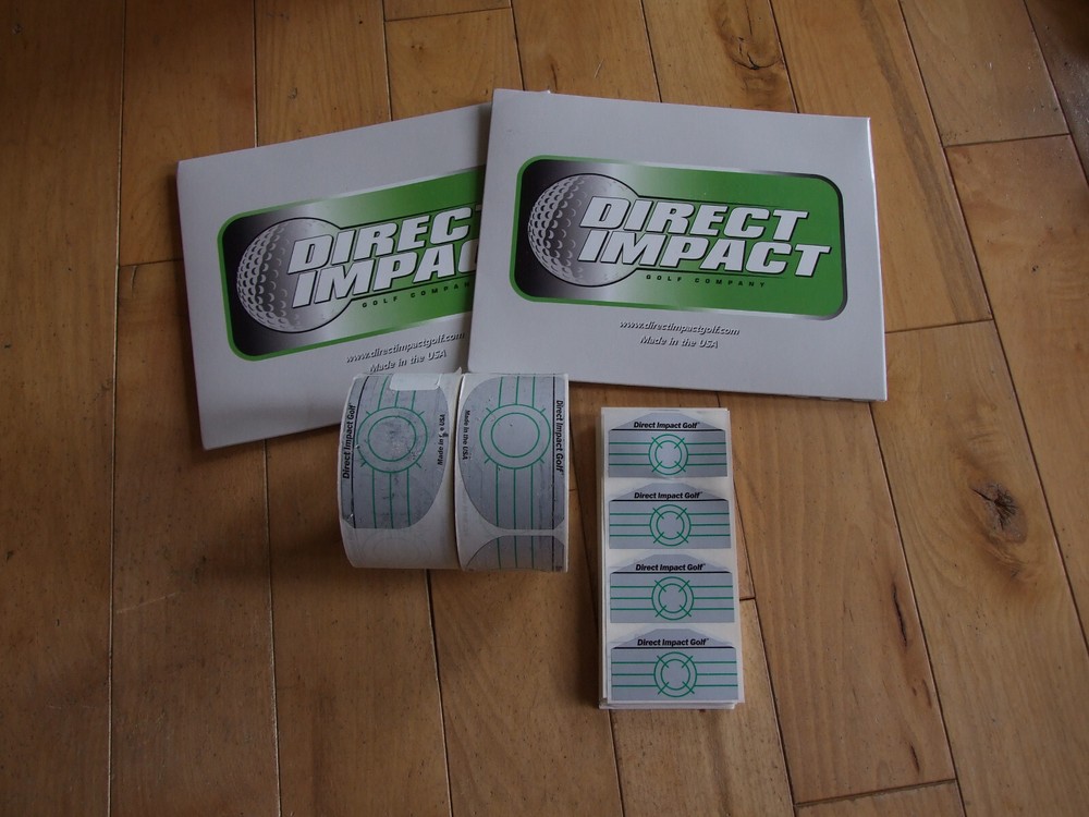 Golf Direct Impact Iron and Diver Labels