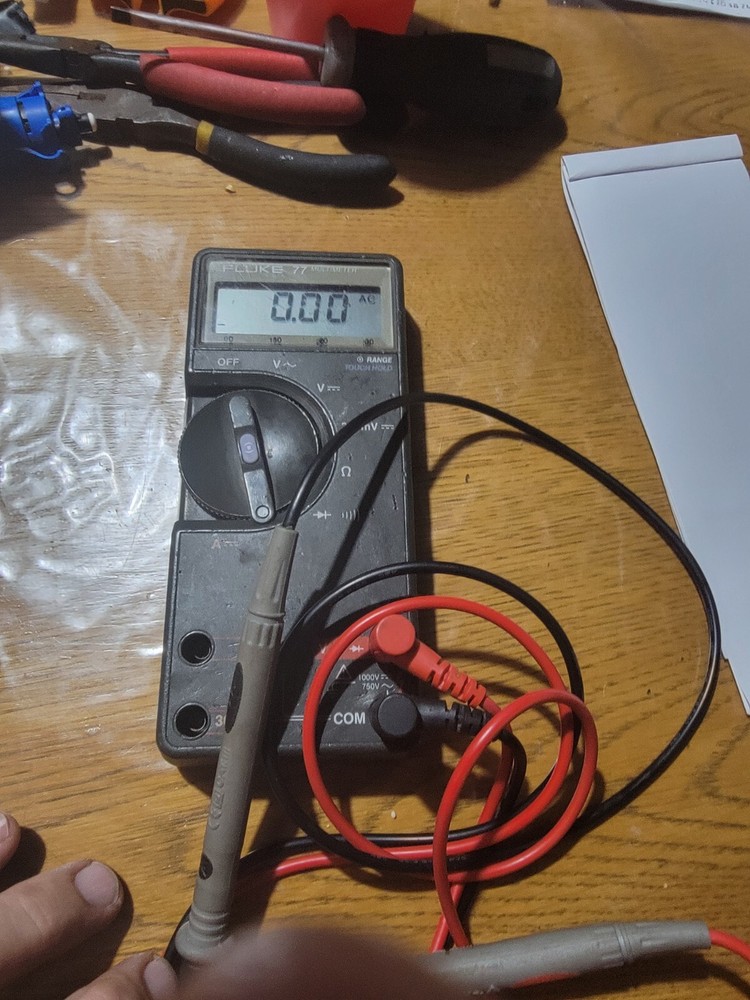 FLUKE 77 Multimeter Non Functional Parts Only