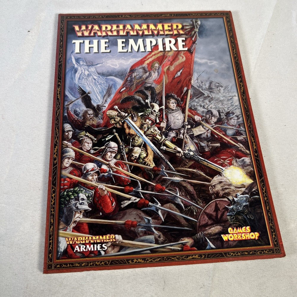 Warhammer The Empire Army Supplement Games Workshop Book