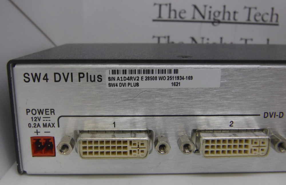 Extron SW4 DVI Plus Series Switcher