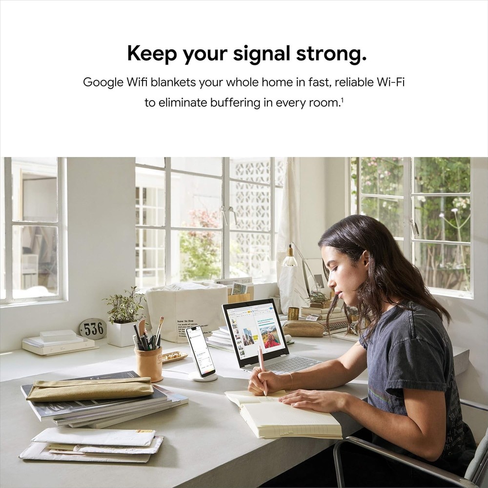 Google Mesh System Wifi Router - 3 Pack (Used)