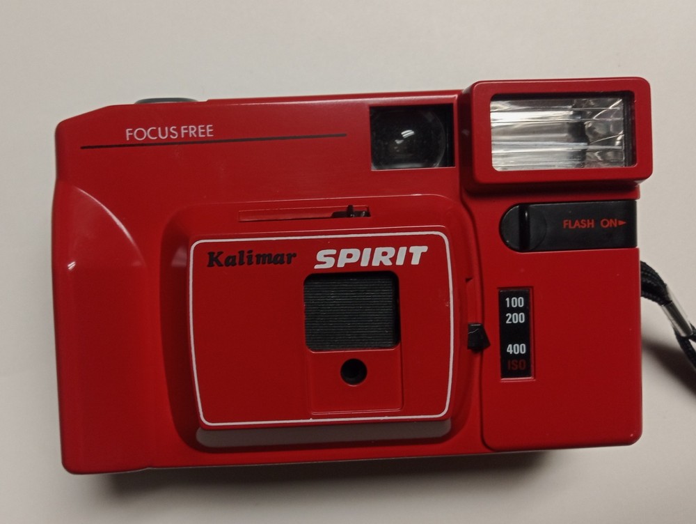 Camera 35mm Kalimar Spirit Red Untested